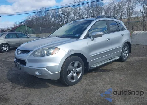 2007 Acura Rdx z USA, uszkodzony, nr VIN 5J8TB18277A002949
